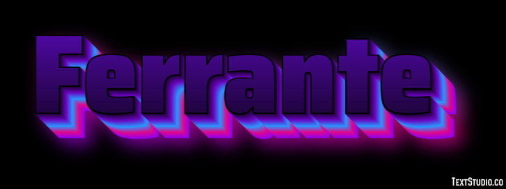 Ferrante Effetto testo