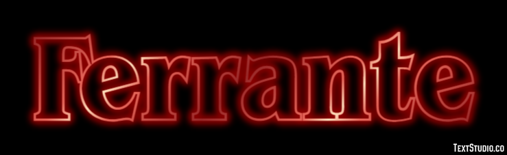 Ferrante Effetto testo