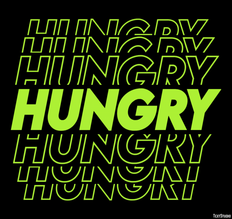 Hungry Text Effect