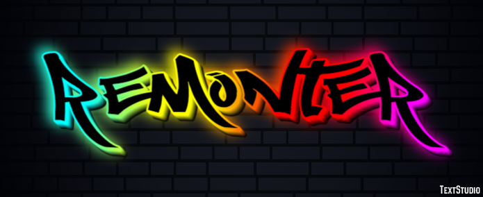 Remonter Efecto de Texto