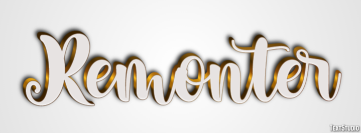 Remonter Effet de Texte