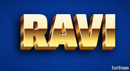 Ravi テキスト効果
