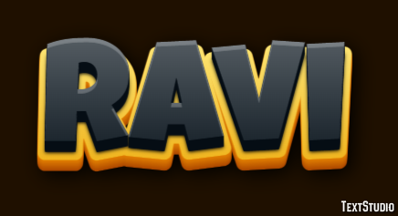 Ravi テキスト効果