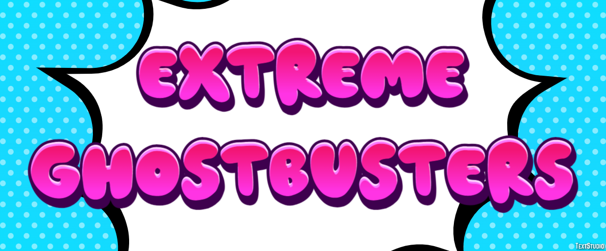 Extreme Ghostbusters Effet de Texte