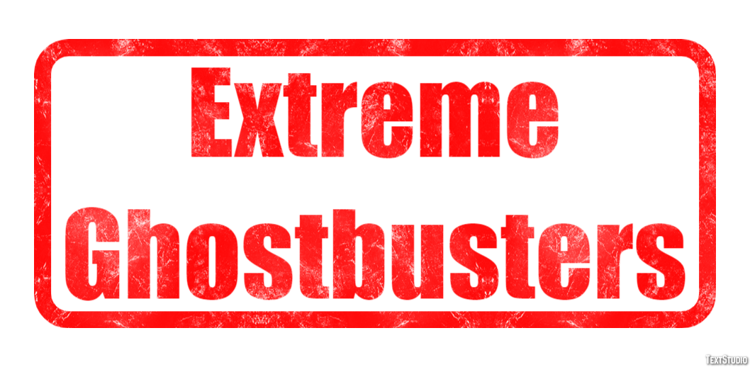 Extreme Ghostbusters Effet de Texte