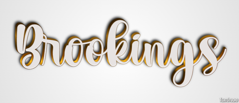 Brookings Effetto testo