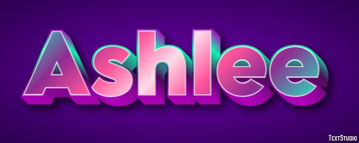 Ashlee Text Effect