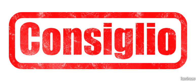Consiglio Effetto testo