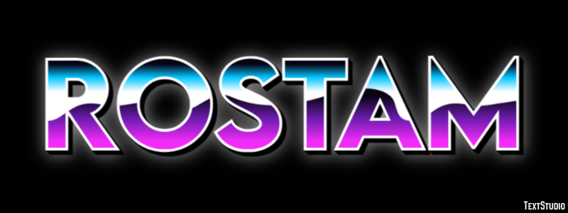 Rostam Texteffekt