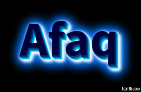 Afaq Effet de Texte