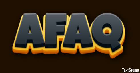 Afaq Text Effect