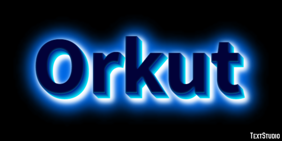 Orkut Efecto de Texto