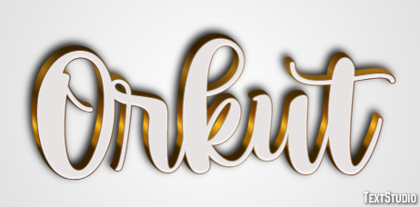 Orkut Effet de Texte