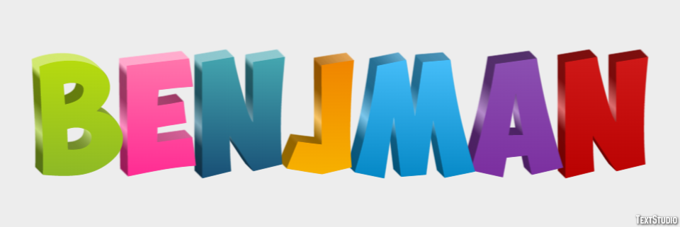 Benjman Text Effect