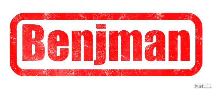 Benjman Text effect
