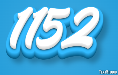 1152 Effetto testo