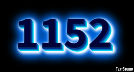 1152 Text Effect