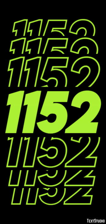 1152 Text Effect