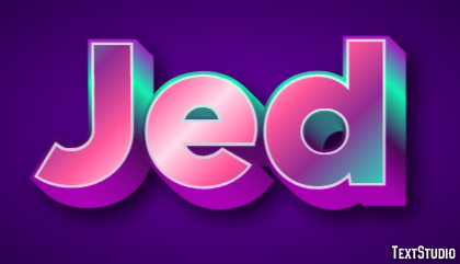 Jed Text effect