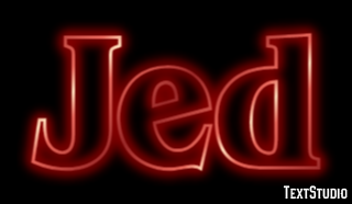 Jed Text effect