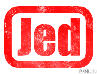 Jed Text effect