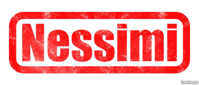 Nessimi Эффект текста