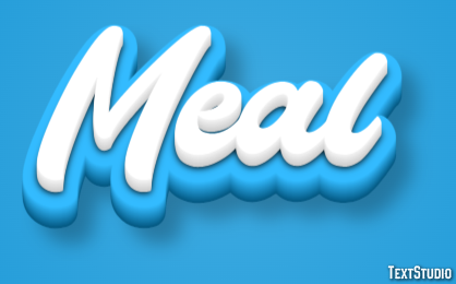 Meal Effet de Texte