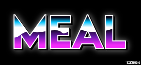 Meal Efecto de Texto