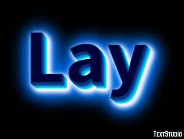 Lay Text Effect