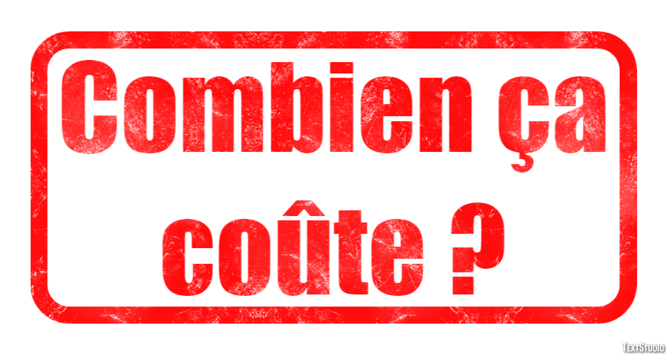Combien ça coûte ? Effetto testo