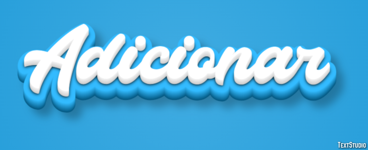 Adicionar Text effect