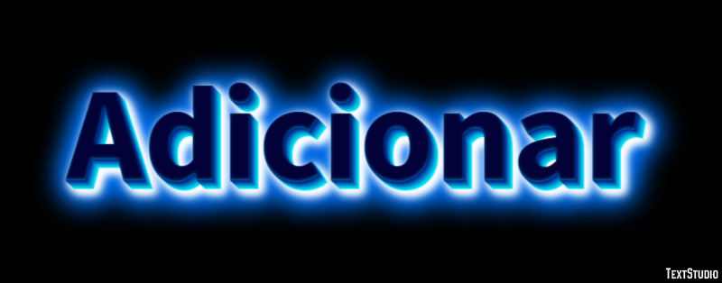 Adicionar Text effect