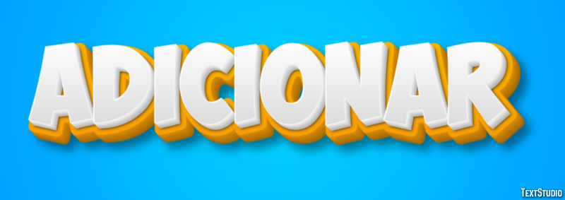 Adicionar Text effect