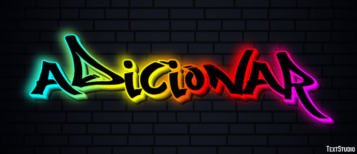 Adicionar Text effect