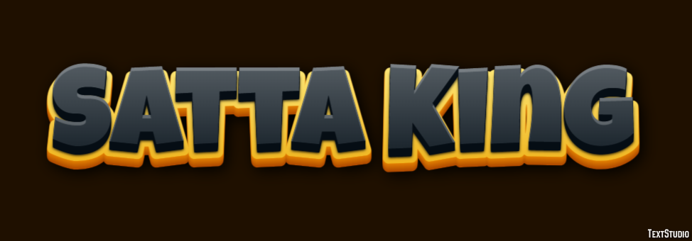 Satta King Efeito de texto