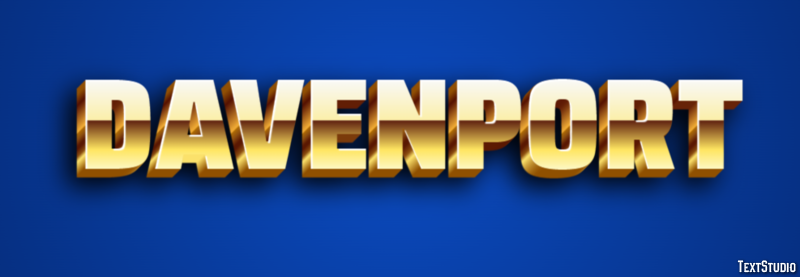 Davenport Efekt tekstowy
