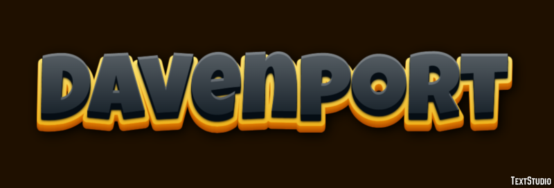 Davenport Efekt tekstowy