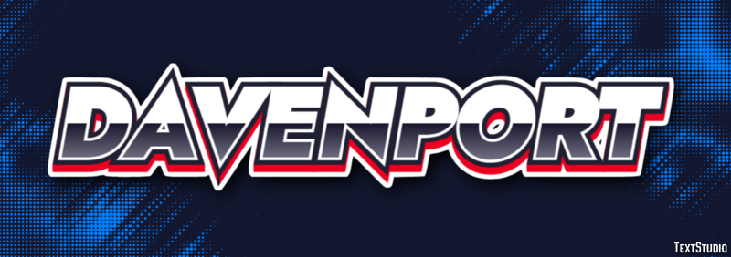 Davenport Efekt tekstowy