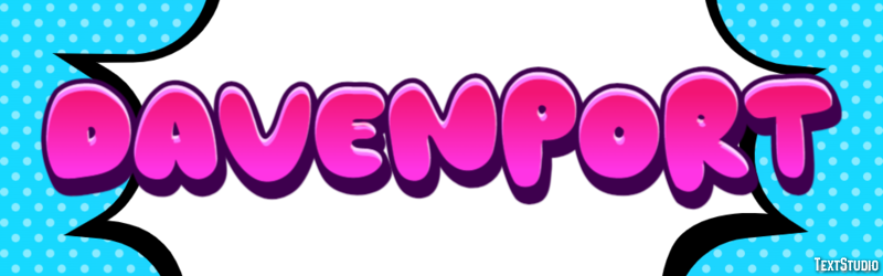Davenport Efekt tekstowy
