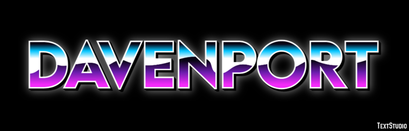 Davenport Efekt tekstowy