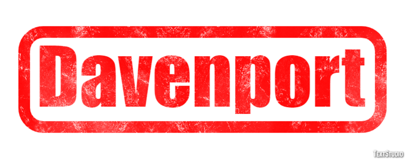 Davenport Efekt tekstowy