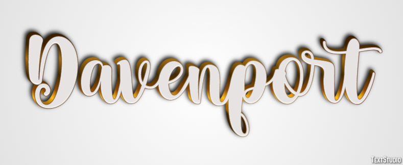 Davenport Efekt tekstowy