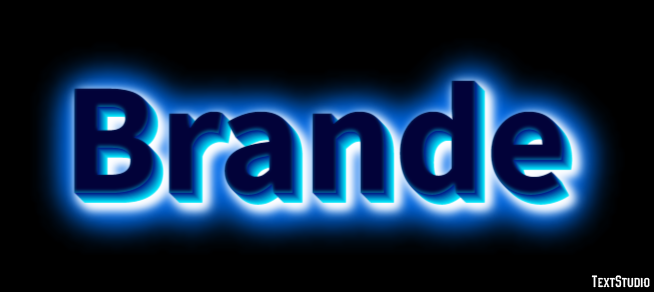 Brande Text Effect