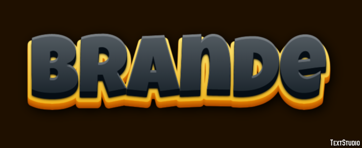 Brande Text Effect