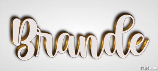Brande Text Effect