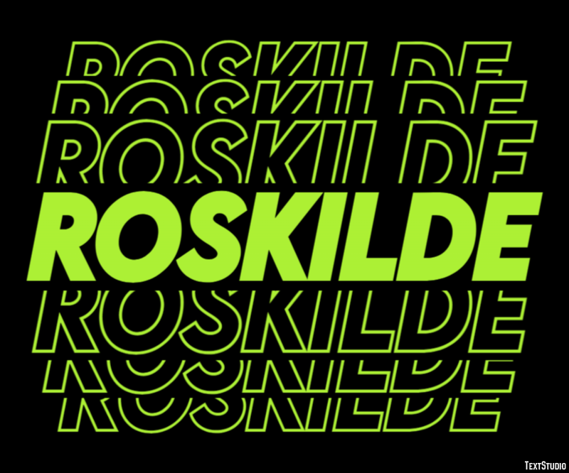 Roskilde Efekt tekstowy