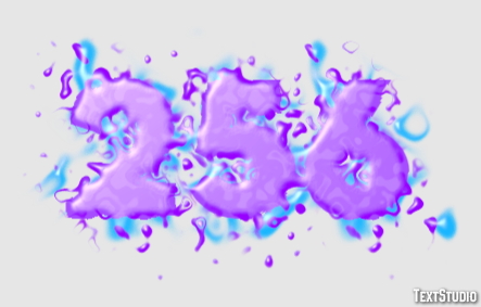 256 Text Effect