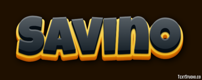 Savino Effetto testo