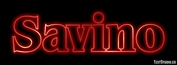 Savino Effetto testo