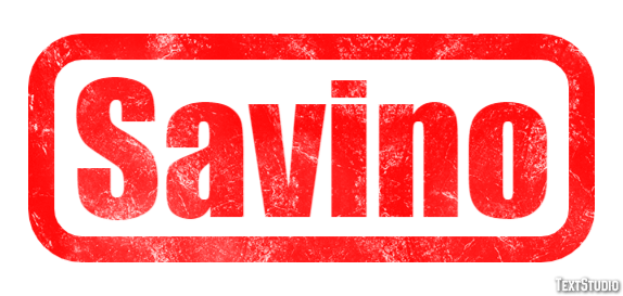 Savino Effetto testo